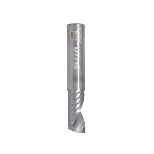 ITA TOOLS frez spiralny Z1 D10 I22 L60 S10 mm / Aluminium / Tworzywa sztuczne / Pozytyw