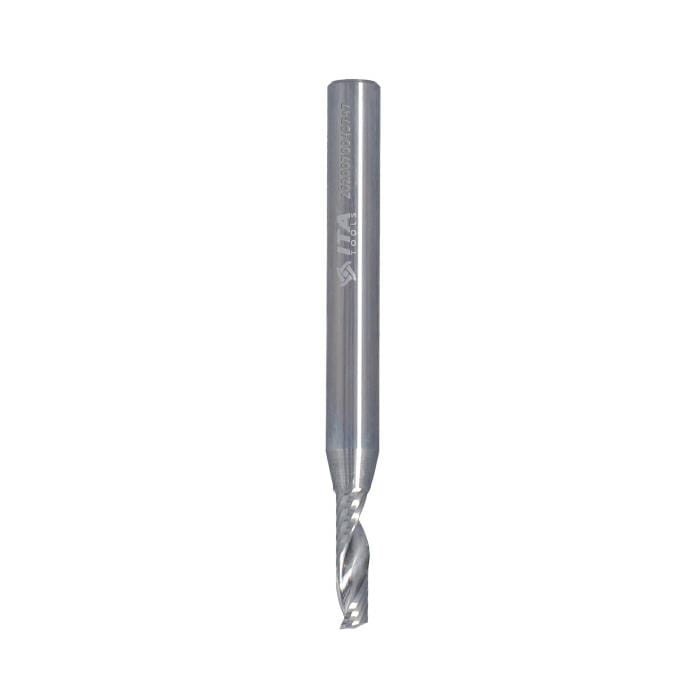 ITA TOOLS frez spiralny Z1 D4 I15 L60 S6 mm / Aluminium / Tworzywa sztuczne / Pozytyw