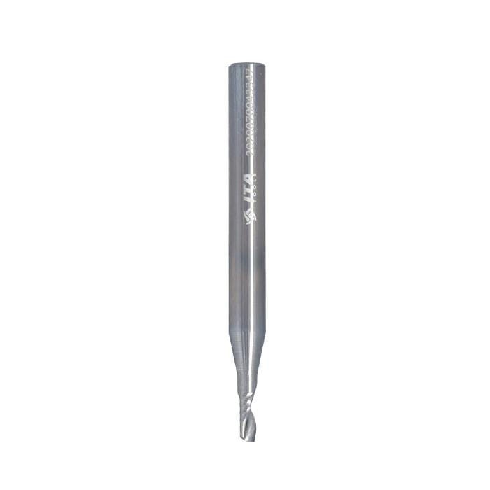 ITA TOOLS frez spiralny Z1 D3 I6 L60 S6 mm / Aluminium / Tworzywa sztuczne / Pozytyw