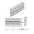 Noże wymienne Centrolock 230x16x3 mm / HSS18%
