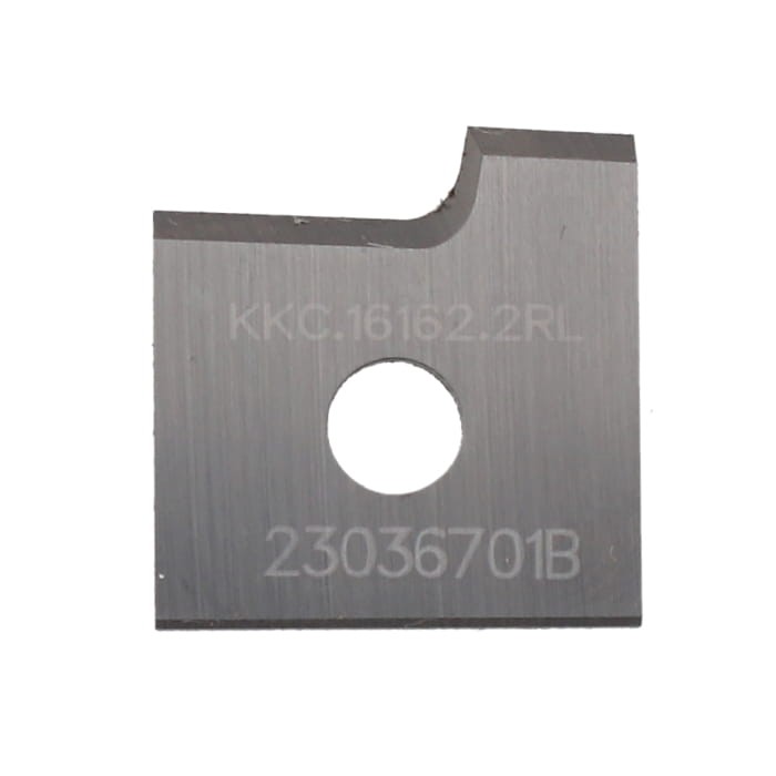 Noże wymienne do okleiniarki HM R2 16x16,6x2 mm / 1 szt. / SCM Minimax / Lewa
