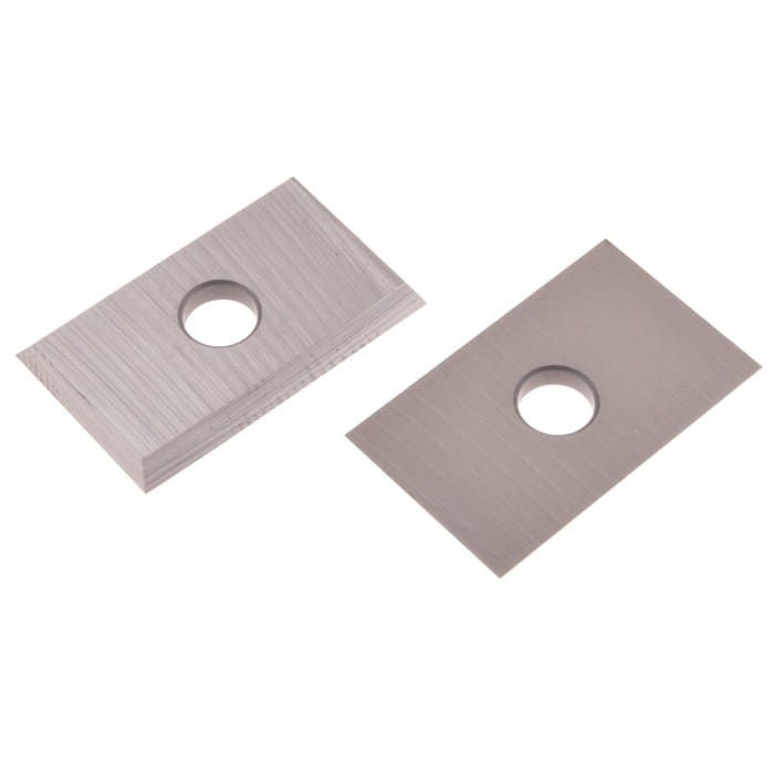 Noże wymienne HM 19,5x12x1,5 mm /4-stronne HC05 / 10 szt. / 1 otwór