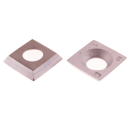 Noże wymienne HM 13,8x13,8x2,5mm /4-stronne HC35 / 10 szt. / otwór fazowany