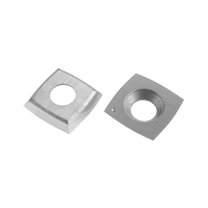 Noże wymienne HM 15x15x2,5mm /4-stronne MG18 / 10 szt. R50 / otwór fazowany