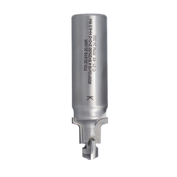 ITA TOOLS frez diamentowy zaokrąglający R2 Z2+2 D20 d12 I19,4 S20 mm / pozytyw+negatyw