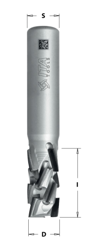 ITA TOOLS frez diamentowy Nesting Z3+3 D16 I35 L78 S16 mm / 6 spirali / pozytyw