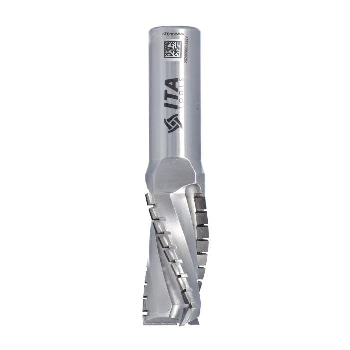 ITA TOOLS frez diamentowy TURBO Z3+1 D25 I45 L96 S20 mm / 3 spirale / korpus STAL