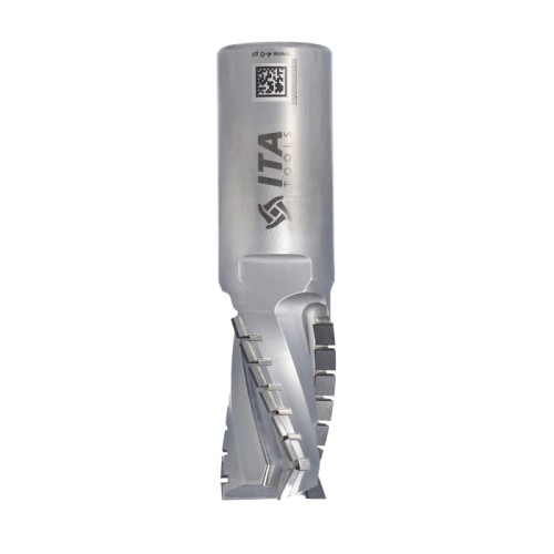 ITA TOOLS frez diamentowy TURBO Z3+1 D25 I35 L96 S25 mm / 3 spirale / korpus STAL