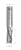 ITA TOOLS frez diamentowy TURBO Z3+1 D20 I40 L101 S20 mm / 3 spirale / korpus STAL
