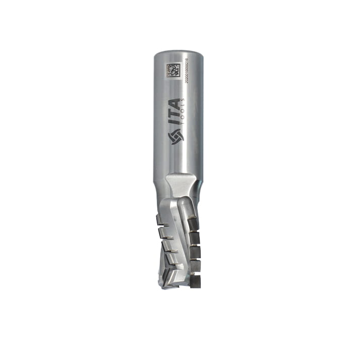 ITA TOOLS frez diamentowy TURBO Z3+1 D18 I25 L87 S20 mm / 3 spirale / korpus STAL