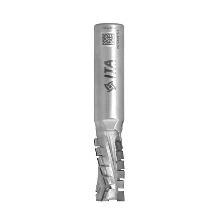 ITA TOOLS frez diamentowy TURBO Z3+1 D16 I30 L91 S16 mm / 3 spirale / korpus STAL