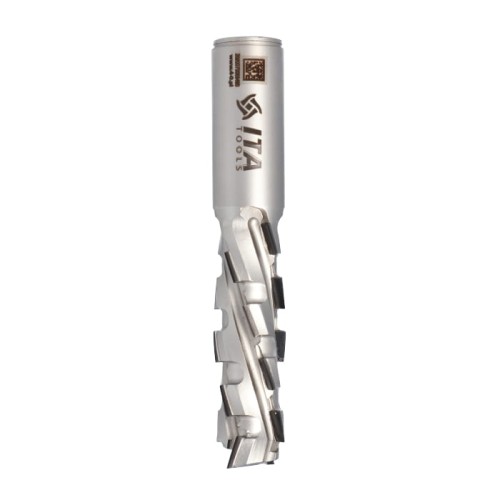 ITA TOOLS frez diamentowy Z2+1 D25 I80 L145 S25 mm / 4 spirale / korpus STAL
