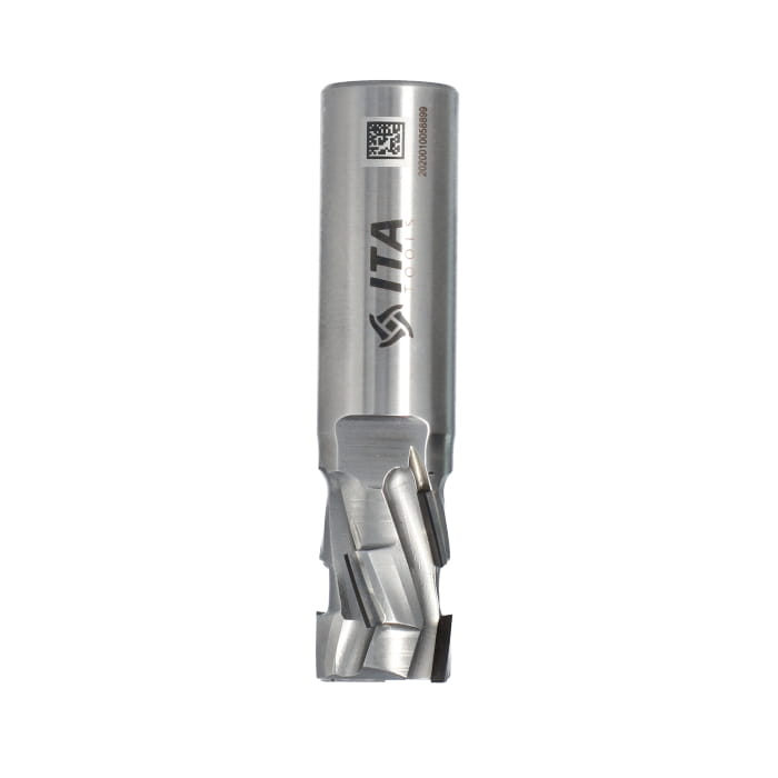 ITA TOOLS frez diamentowy Z2+1 D20 I25 L85 S20 mm / 4 spirale / korpus STAL