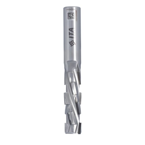 ITA TOOLS frez diamentowy Z2+1 D16 I55 L114 S16 mm / 4 spirale / korpus STAL
