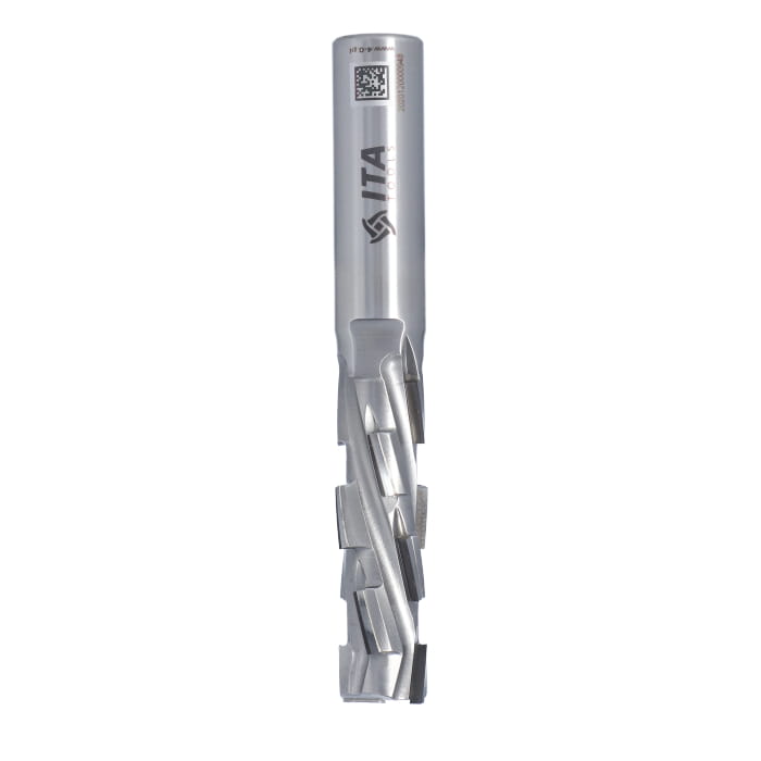 ITA TOOLS frez diamentowy Z2+1 D16 I55 L114 S16 mm / 4 spirale / korpus STAL