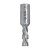 ITA TOOLS frez diamentowy Z2+1 D16 I45 L107 S25 mm / 4 spirale / korpus STAL