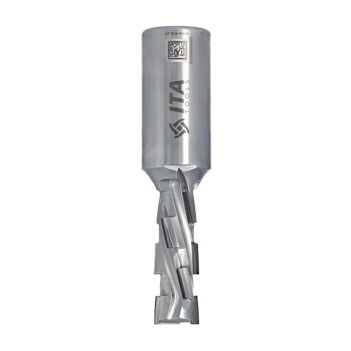 ITA TOOLS frez diamentowy Z2+1 D16 I45 L107 S25 mm / 4 spirale / korpus STAL