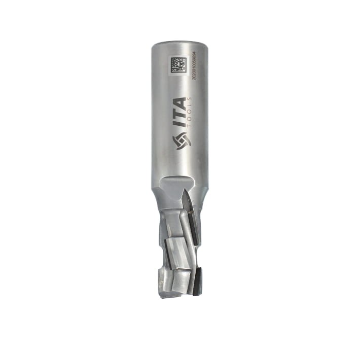 ITA TOOLS frez diamentowy Z2+1 D16 I25 L86 S20 mm / 4 spirale / korpus STAL