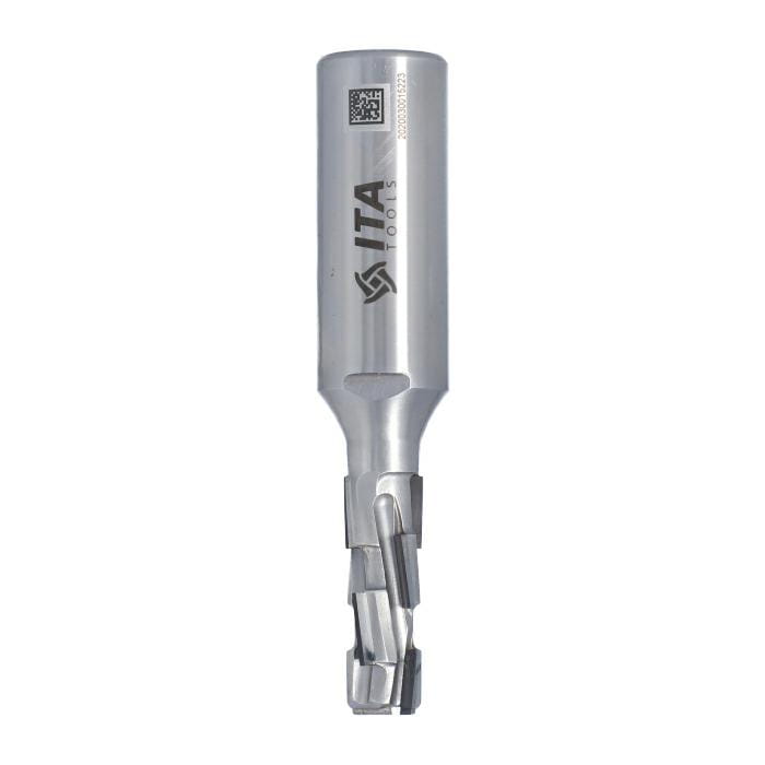 ITA TOOLS frez diamentowy Z2+1 D12 I35 L99 S20 mm / 4 spirale / korpus STAL