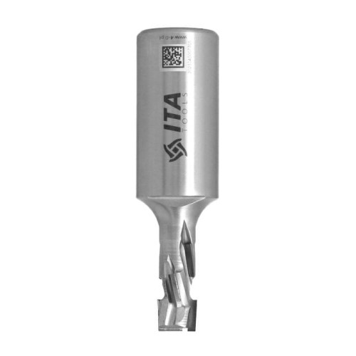 ITA TOOLS frez diamentowy Z2+1 D12 I25 L93 S25 mm / 4 spirale / korpus STAL