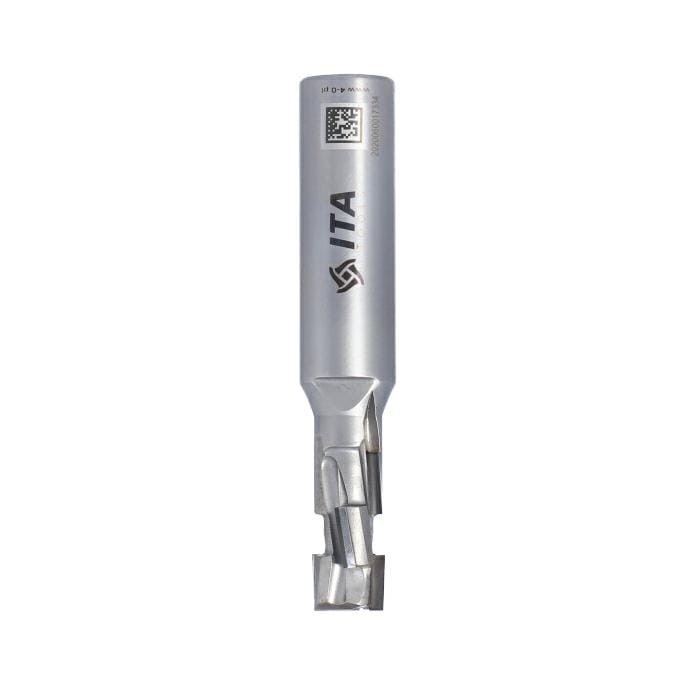 ITA TOOLS frez diamentowy Z2+1 D12 I25 L87 S16 mm / 4 spirale / korpus STAL