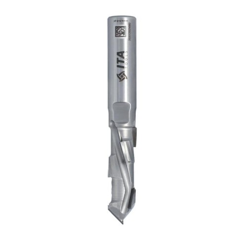 ITA TOOLS frez diamentowy przelotowy ECO Z1+1 D16 I45 L111 S16 mm / 3 spirale / korpus STAL