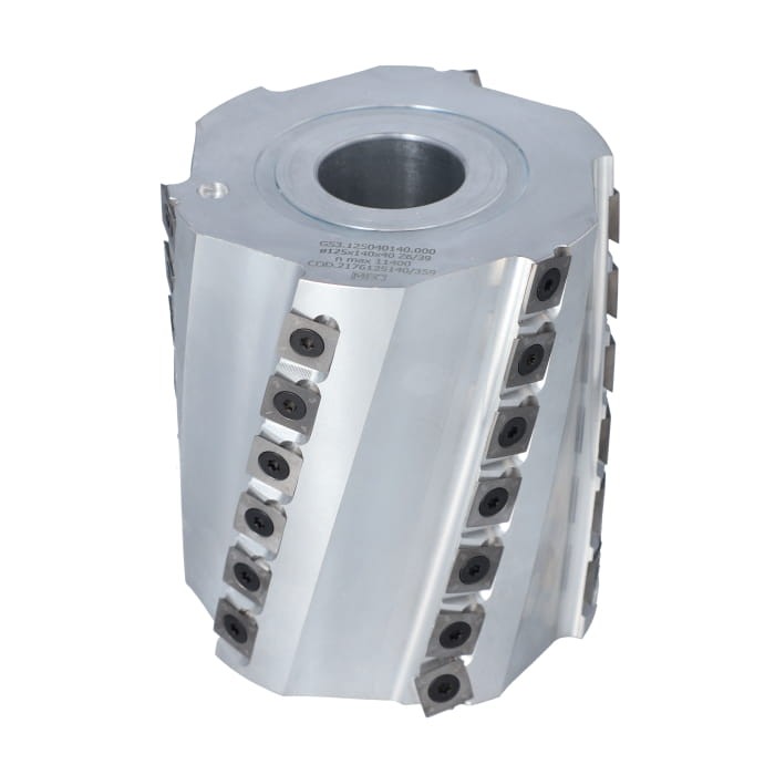 Ita Tools Głowica z ostrzem spiralnym Z6 D125 I138 F40 mm / Korpus Aluminium