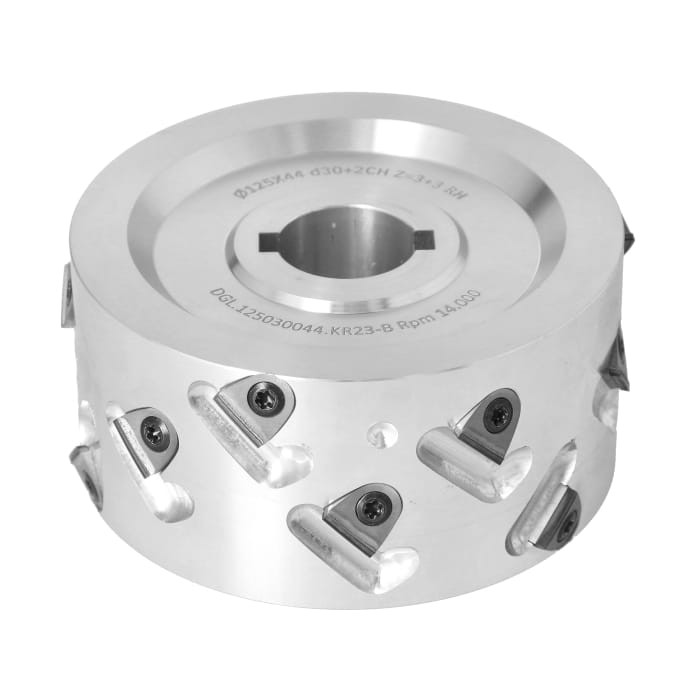 Ita Tools Głowica diamentowa na płytki wymienne Z3+3 D125 I44 F30 mm / Prawa