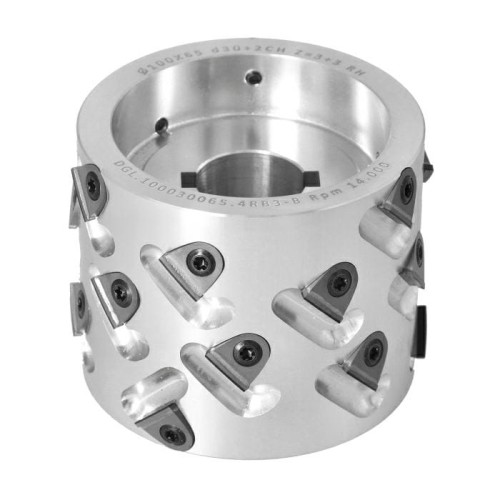Ita Tools Głowica diamentowa na płytki wymienne Z3+3 D100 I65 F30 mm / Prawa