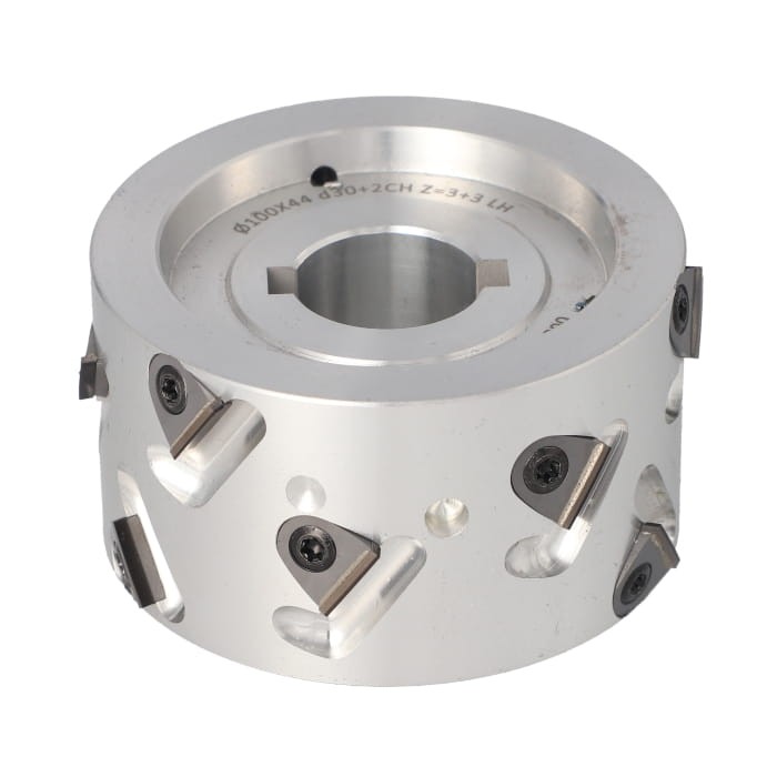 Ita Tools Głowica diamentowa na płytki wymienne Z3+3 D100 I44 F30 mm / Lewa
