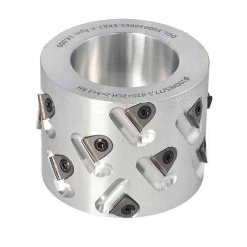 Ita Tools Głowica diamentowa na płytki wymienne Z3+3 D100 I65 F20 mm / Prawa