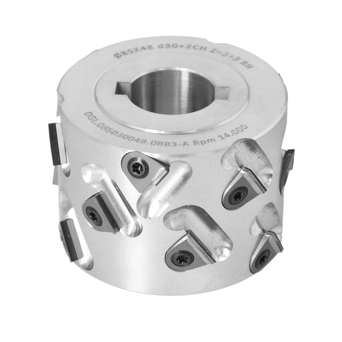 Ita Tools Głowica diamentowa na płytki wymienne Z3+3 D85 I48 F30 mm / Prawa