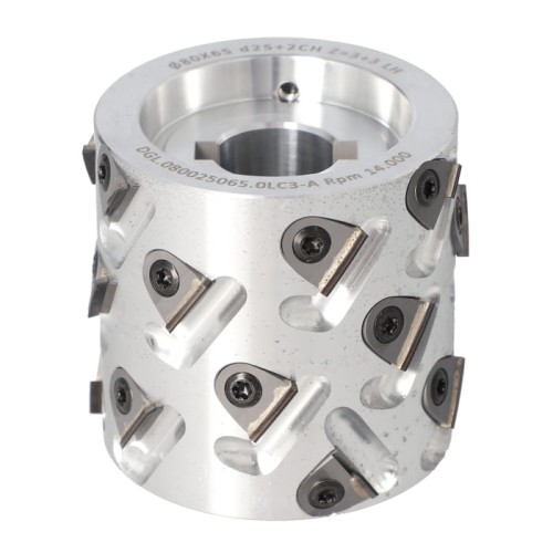 Ita Tools Głowica diamentowa na płytki wymienne Z3+3 D80 I65 F25 mm / Lewa
