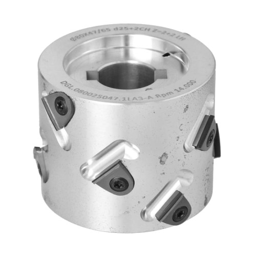 Ita Tools Głowica diamentowa na płytki wymienne Z2+2 D80 I47 F25 mm / Lewa
