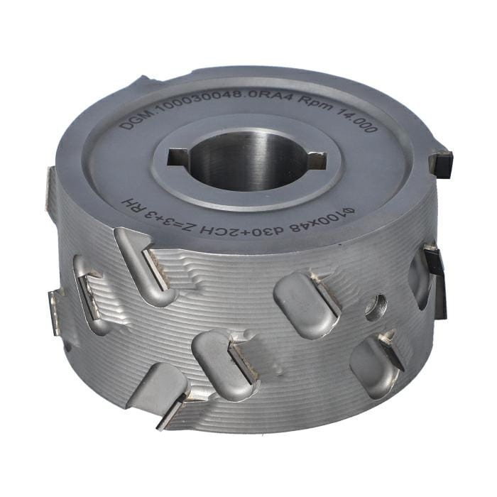 Ita Tools Głowica diamentowa do okleiniarek Z3+3 D100 I48 F30 mm / Prawa