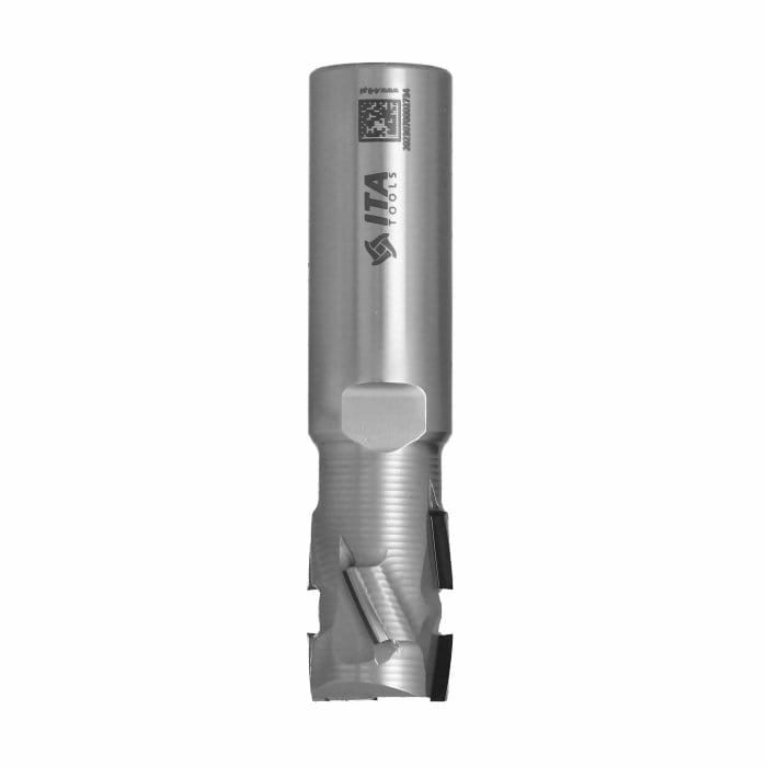 ITA TOOLS frez diamentowy Z2+2 D20 I25 L90 S20 mm / 4 spirale / pozytyw+negatyw