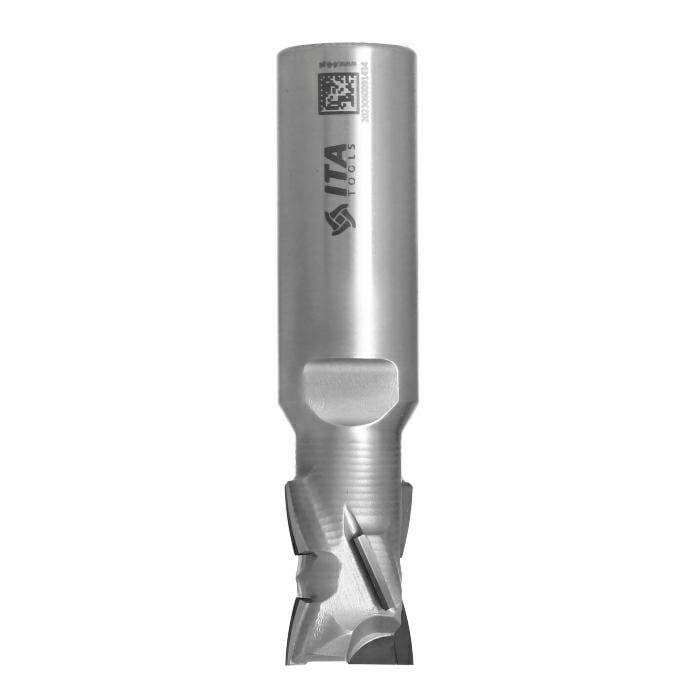 ITA TOOLS frez diamentowy Z2+2 D18 I25 L78 S20 mm / 4 spirale / pozytyw+negatyw