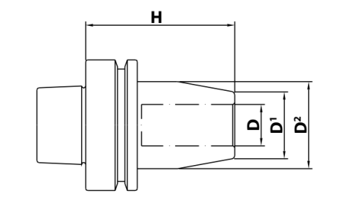 Ita Tools Uchwyt HSK63F Termo D10 H76