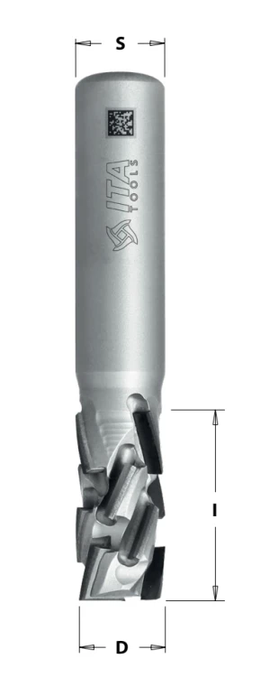 ITA TOOLS frez diamentowy Nesting Z2+2 D16 I35 L91 S16 mm / 4 spirale / negatyw