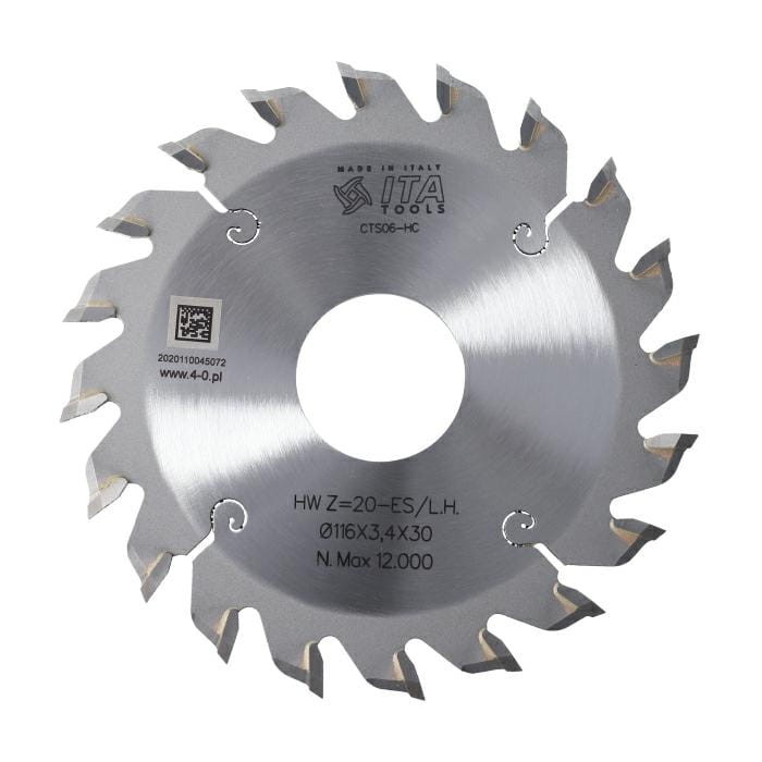 Ita Tools piłka kapówka do okleiniarek 116x30x20Z / Prawy