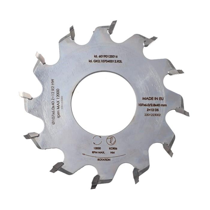 Ita Tools piłka kapówka do okleiniarek R2 107x40x12Z / SCM / Lewy