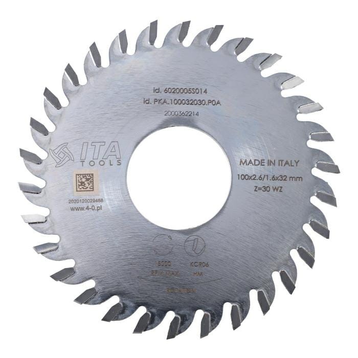 Ita Tools piłka kapówka do okleiniarek 100x32x30Z / Brandt / Prawa
