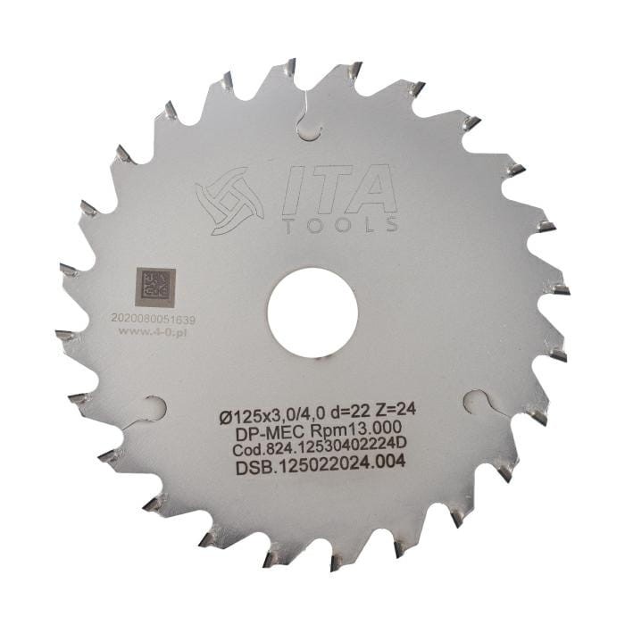 Ita Tools podcinak trapezowy DIAMENTOWY 125x22x24Z H4