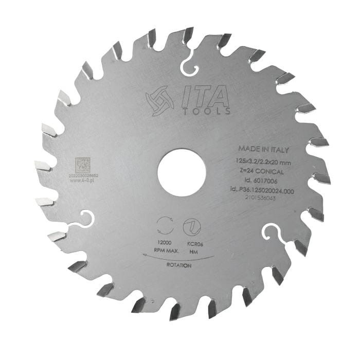 Ita Tools podcinak trapezowy 125x20x24Z