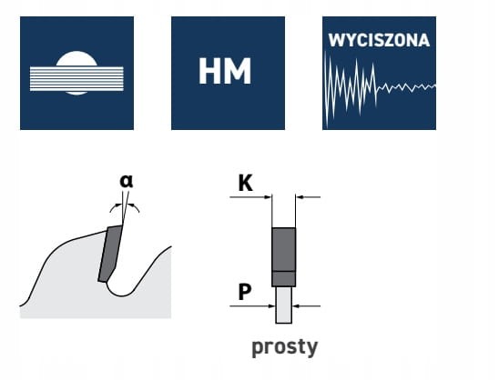 Ita Tools piła do drewna 450x30x32Z / cięcie wzdłużne