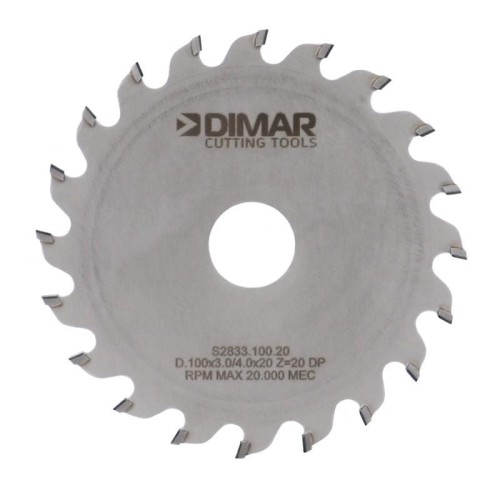 DIMAR Podcinak trapezowy Diamentowy 120x20x24Z / 3.1 - 4.3 mm H4