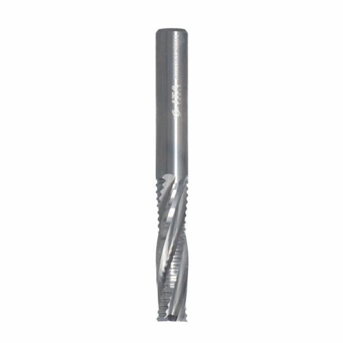 ITA TOOLS frez spiralny zgrubno wykańczający do drewna / płyty / PCV Z4 D8 I32 L70 S8 mm / pozytyw