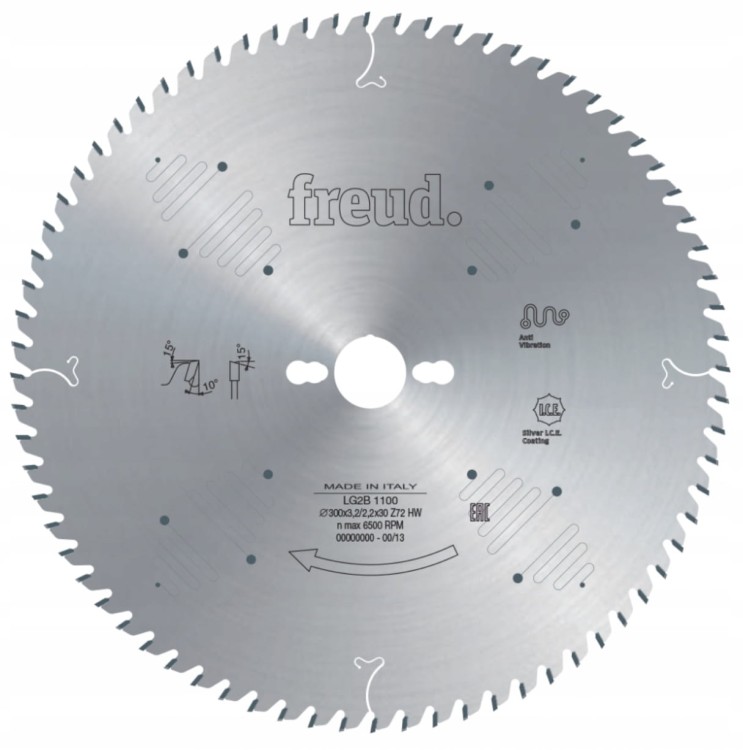 Freud piła do drewna/sklejki 250x30x60Z / cięcie poprzeczne standard