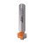 CMT Frez dekoracyjny rowkujący D12,7 R2 S8 mm