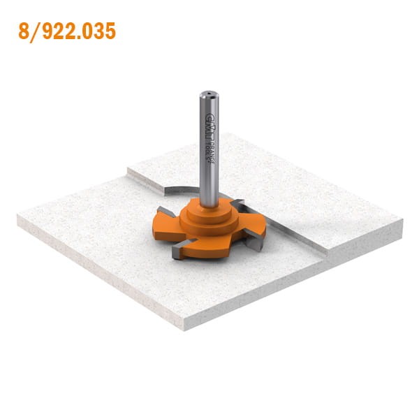 CMT Frez HM Z4 do planowania D52 I6,5  S8 mm / drewno / płyta wiórowa / MDF